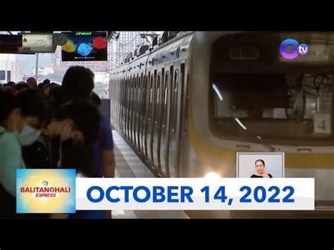 balitang tanghali|Balitanghali Express: October 3, 2022 .
